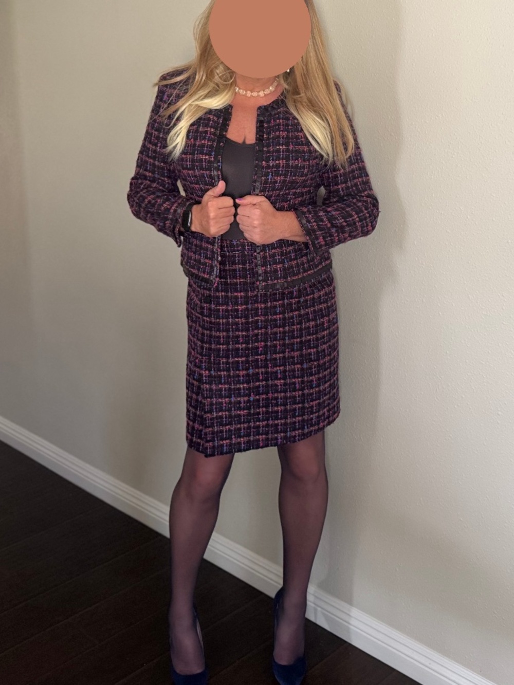 Oscar de la Renta Skirt Suit